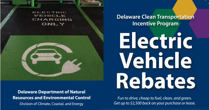 Delaware Clean Vehicle Rebate Program brochure image